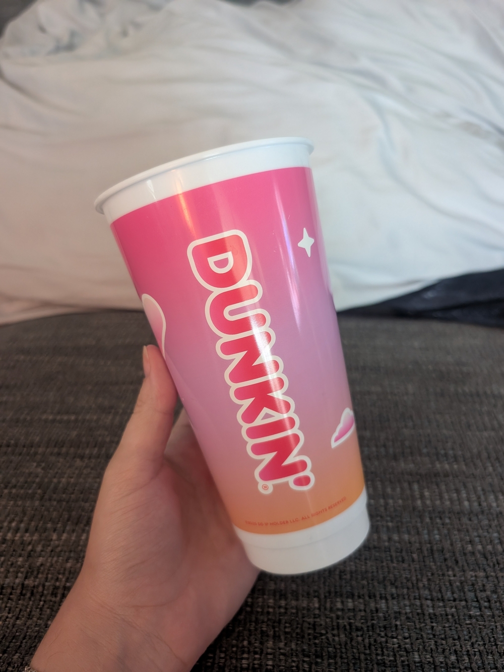 Sabrina Carpenter Dunkin Collab Reusable Cup